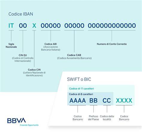 Infographic: BIC en IBAN overzicht per scenario