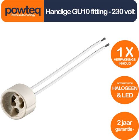 Infographic: GU10 fitting en bajonetsluiting