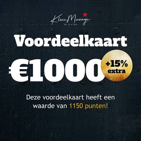 Voordeelkaart: circulair en vandalismebestendig