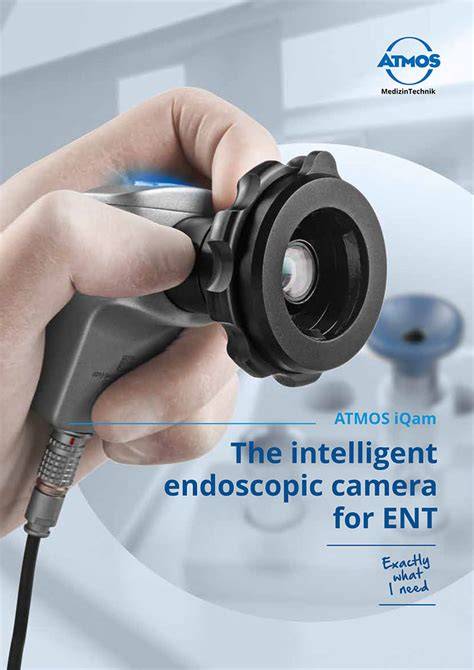 Endoscopische camera in werking
