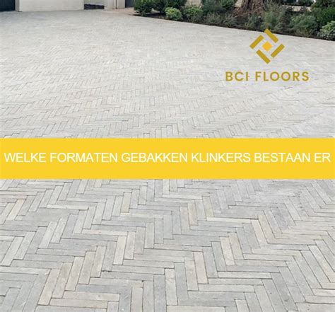 Infographic: Overzicht van formaten, afwerkingen en toepassingen van gebakken klinkers