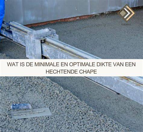 Infographic: gekozen diktes per toepassing en positie van onderconstructies