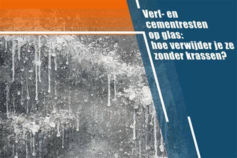 Infographic: Hoe cementresten te verwijderen en wanneer HG te gebruiken