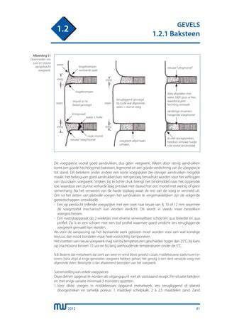 Diagram: Veeg- en reinigstrategie per type voeg en oppervlak