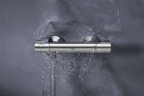 Infographic: Stappenplan voor reiniging Grohe Grohtherm 1000/2000/3000 thermostaatkraan