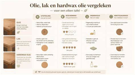 Praktische vergelijking: olie vs lak vs was