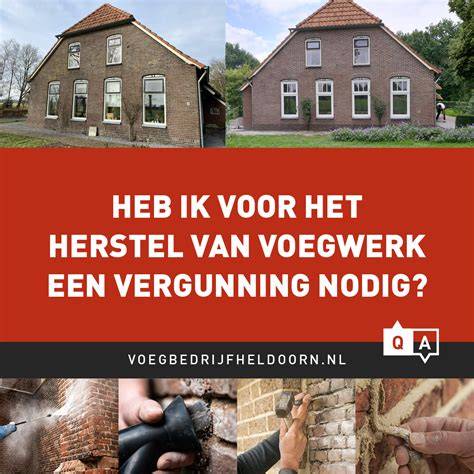 Infographic: overzicht van gevelonderhoudsprocessen (reiniging, voegwerk, impregnatie, herstel)