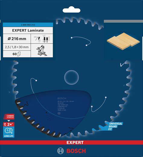 Diagram: decoupeerzaagtypering en zaagbladkeuze voor laminaat
