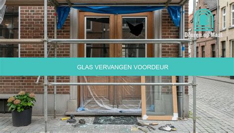 Infographic: overzicht stappen glas plaatsen in voordeur