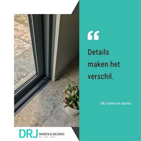 Rondom ramen en deuren detail