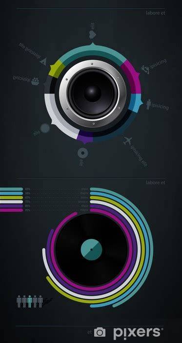 Infographic: muziek-inspiratie en fotobehang-typen