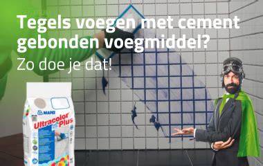 Infographic: Cementgebonden voegmiddel stappenplan