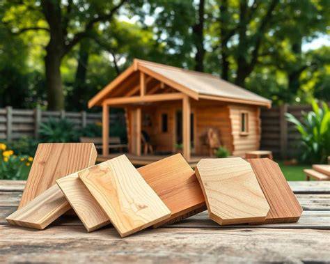 Infographic: houtsoorten voor tuinhuis