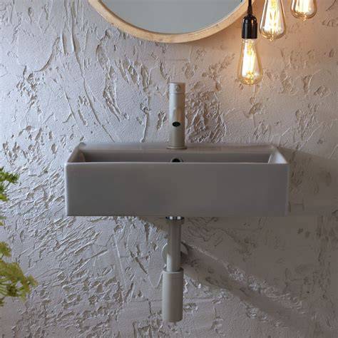 Hangende wastafel afbeelding
