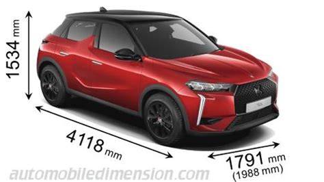 DS3 afmetingen en bagageruimte