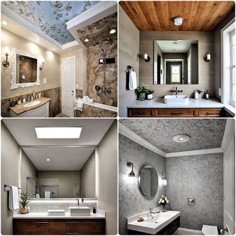 bathroom-styles-ceiling-finishes