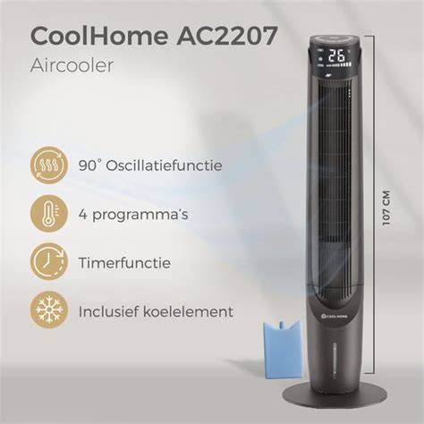 Afbeelding van CoolHome AC2207 torenaircooler
