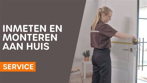 meetservice en montageservice inmeten deur