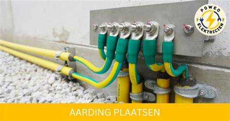 Foto: Aarding en aardingspunten in een woningsoverzicht