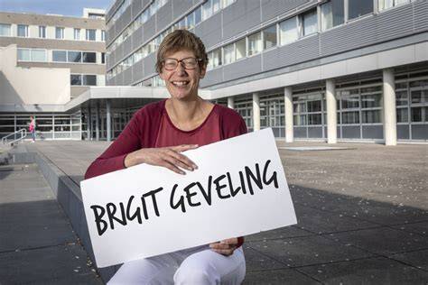 In memoriam banner of Brigit Geveling