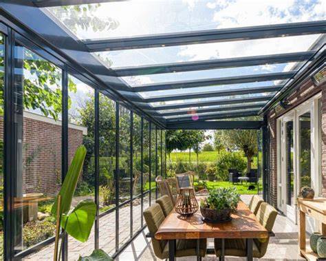Veranda gootsystemen: aluminium en zink