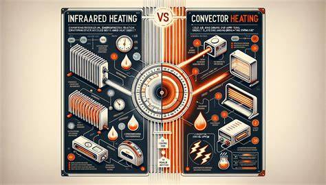Samenvattende infographic: kiezen tussen convector, infrarood en handdoekradiator