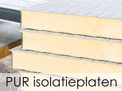 Visualisatie: gespoten PUR vs. traditionele isolatieplaten