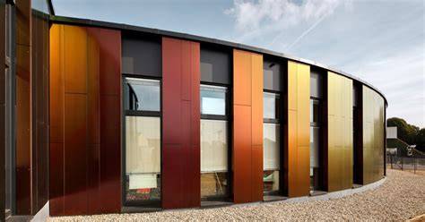 Rockpanel basalt-gevelpanelen brandveilig en duurzaam