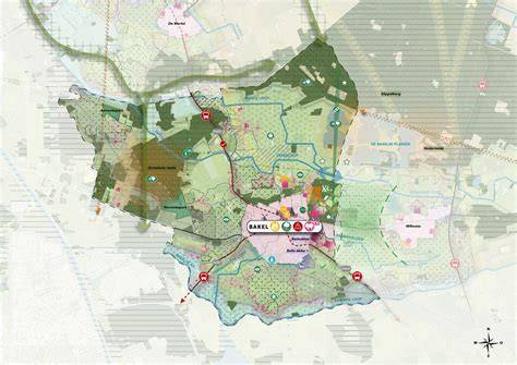Kaart van Gemert-Bakel met traprenovatie hotspots