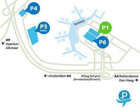 Infographic: Soorten Schiphol parkeren en transferopties