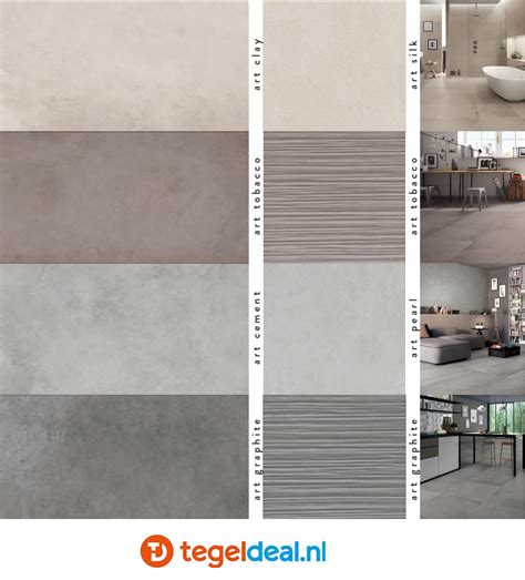 Infographic: Betonlook tegels kiezen - kleuren, formaten en toepassingen