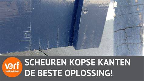 Afwerkingskaart kopse kanten en voegband
