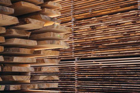 Diagram: vochtgehalte vs. werking van hout