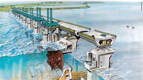 Infographic: Oosterscheldekering - werking en onderdelen