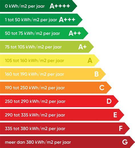 Infographic: factoren die het energieverbruik van elektrische vloerverwarming beïnvloeden (vermogen per m², isolatie, buitentemperatuur, gebruiksduur, vloerafwerking, thermostaatinstelling)