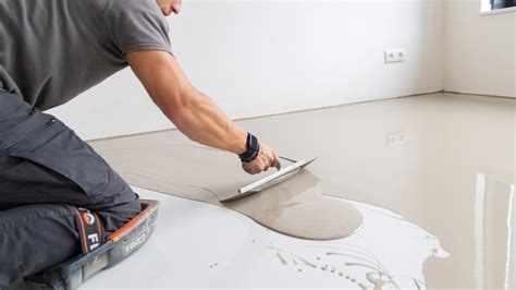 Diagram: installatieproces gietvloer badkamer stap voor stap