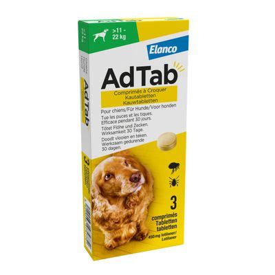 AdTab kauwtabletten verpakking