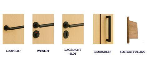 Infographic: Verschillende typen sloten en benutbare methoden zonder sleutel