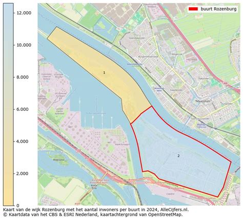 Kaart: Rozenburg waterstofpilot en aansluitbare woningen