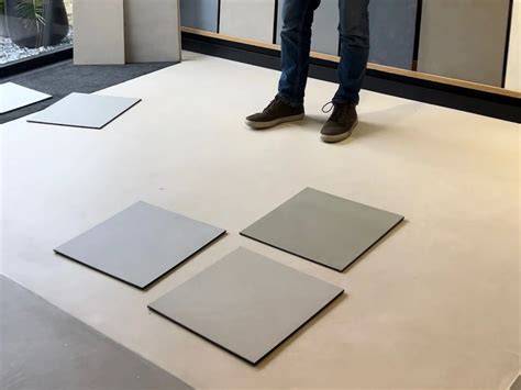 Foto van Micro-Granite op showroomvloer