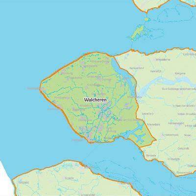 Kaart: Milieustraten op Walcheren en Middelburg