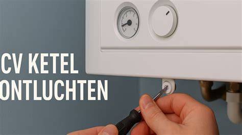 Infographic: juiste cv-ketel druk 1,5-2,0 bar en ontluchten