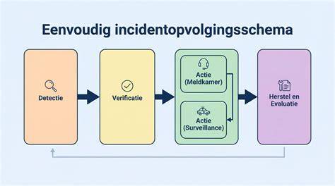 Infographic lekdetectieproces: van detectie tot herstel