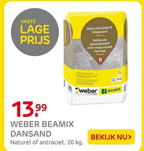 Infographic: Werkstappen Beamix Dansand toepassen