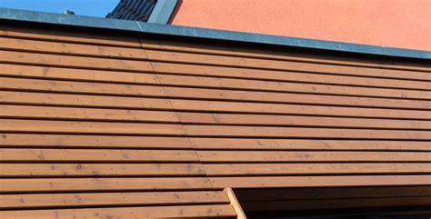 Douglas gevelbekleding: warme uitstraling, gelige kleur met vlamstructuur