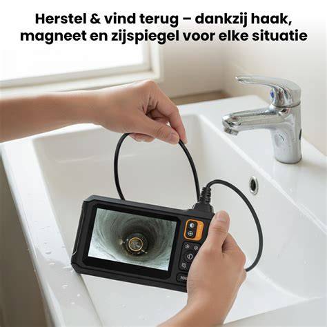 Foto: Inspectiecamera in gebruik