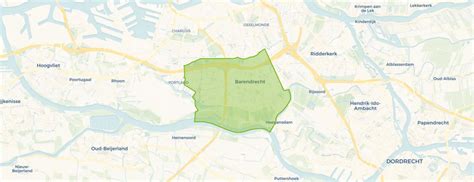 kaart: Barendrecht regio met asbestverwijderingsbedrijven