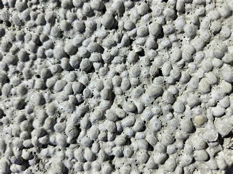 Detailfoto van de korrelstructuur van beton
