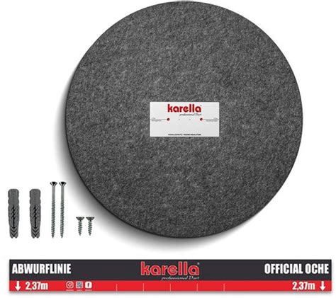 Infographics: Geluidsreductie en materiaalstructuur van de Karella backboard