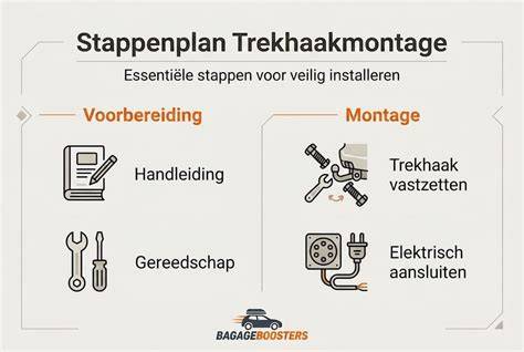 Stappenplan montage volgorde